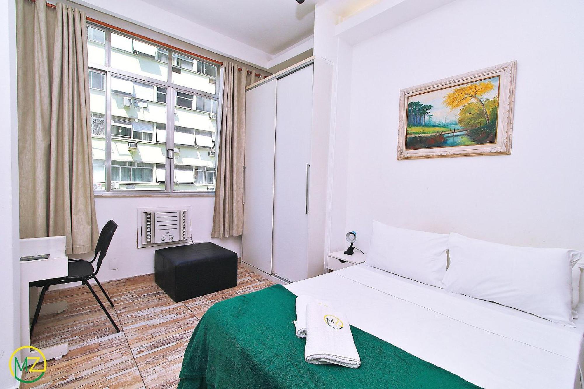 Studio Para 4 Pessoas Com Vista Mar Em Copacabana Rio de Janeiro Zewnętrze zdjęcie